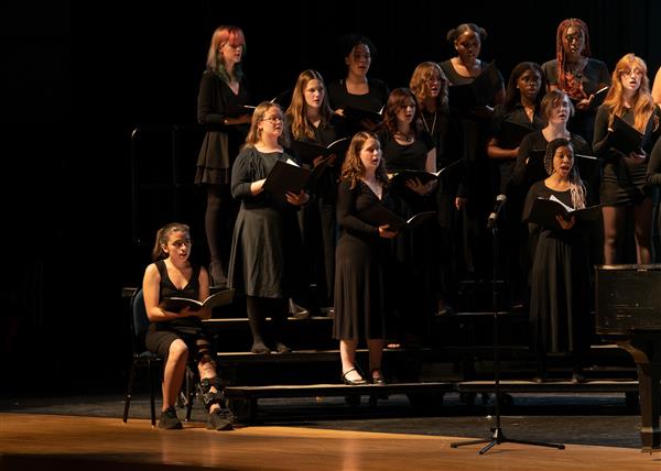2023 All County Chorus Students Performing